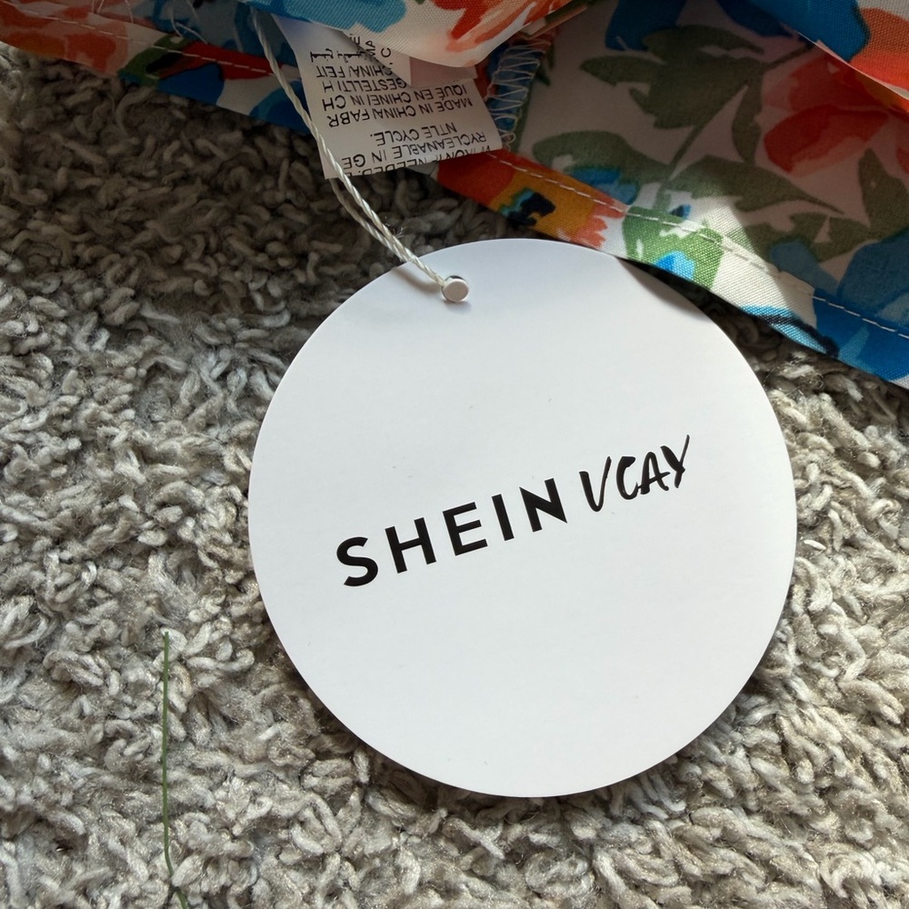 SHEIN Multicolor Floral Dress